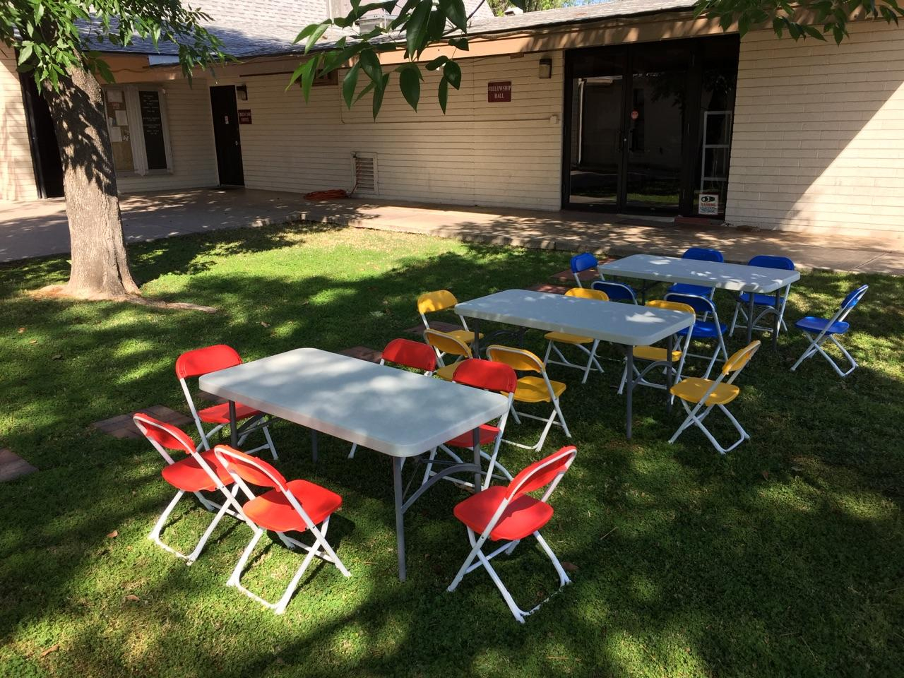 Children Table Chair Rentals in Detroit